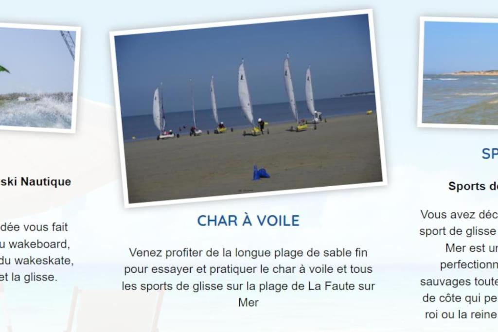 Villa L'Acacias Longeville-sur-Mer Esterno foto